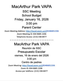 SSC Meeting Flyer